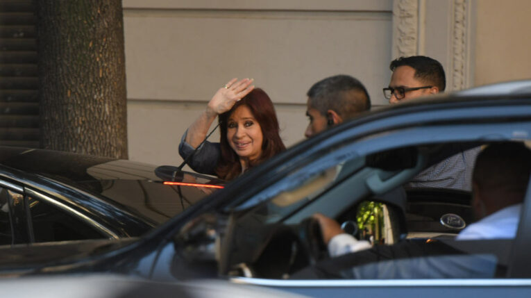La vicepresidenta de Argentina, Cristina Fernández de Kirchner. Buenos Aires. 6 de diciembre de 20222