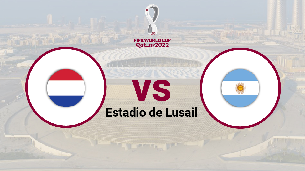 Países Bajos se enfrenta a Argentina el viernes 9 de diciembre en el estadio de Lusail.