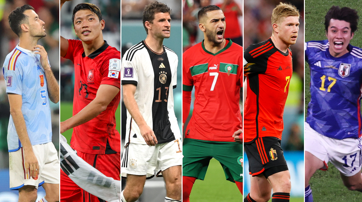 Estas fueron las selecciones que fueron las decepciones y sorpresas del Mundial de Qatar.