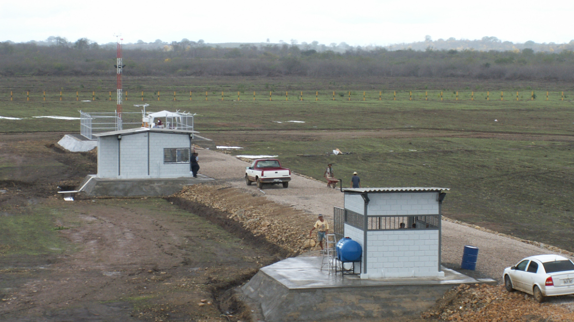 El Municipio de Guayaquil instaló en 2006, una estación meteorológica automática en los terrenos en Daular.