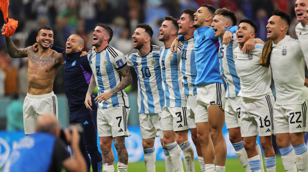 Data: Argentina derrota 3-0 a Croacia en el Mundial de Qatar