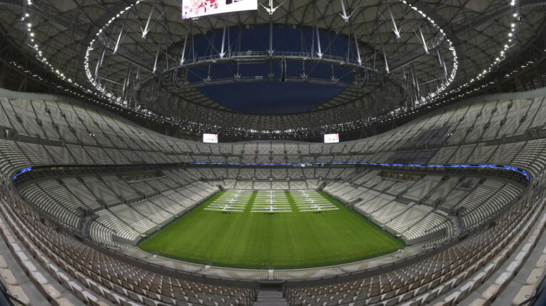 Vista panorámica del estadio de Lusail, el Qatar, en noviembre de 2022.