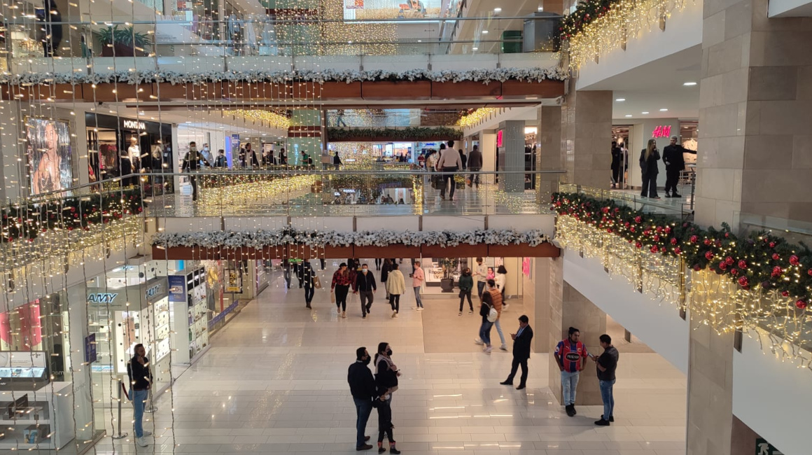 Imagen del centro comercial Quicentro Shopping, el 15 de diciembre de 2022.