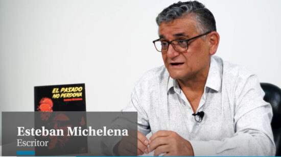 Esteban Michelena, autor del libro 'El pasado no perdona'.