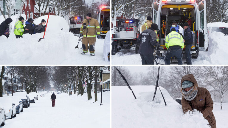 ‘Elliot’, la tormenta que dejó a Estados Unidos bajo la nieve