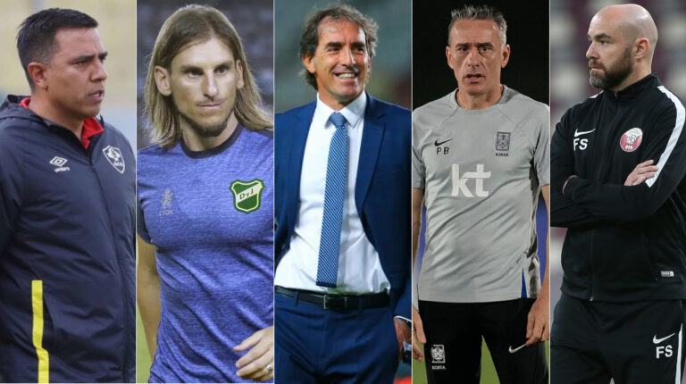César Farías, Sebastián Beccacece, Guillermo Almada, Paulo Bento y Félix Sánchez, algunos de los candidatos que la FEF maneja para asumir la selección de Ecuador.