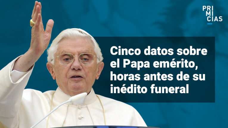 Cinco datos del Papa Emérito Benedicto XVI, horas antes de su inédito funeral