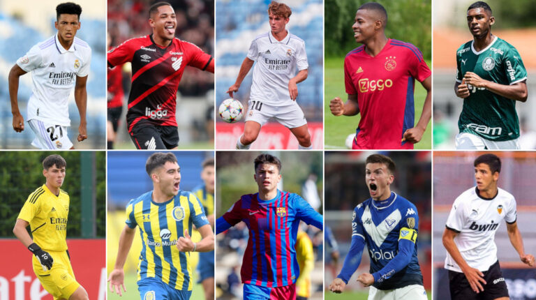 Estos son los 10 futbolistas jóvenes a observar en el Sudamericano Sub 20.