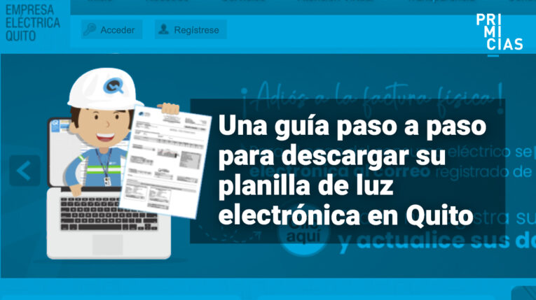 Una guía para descargar su planilla de luz electrónica en Quito