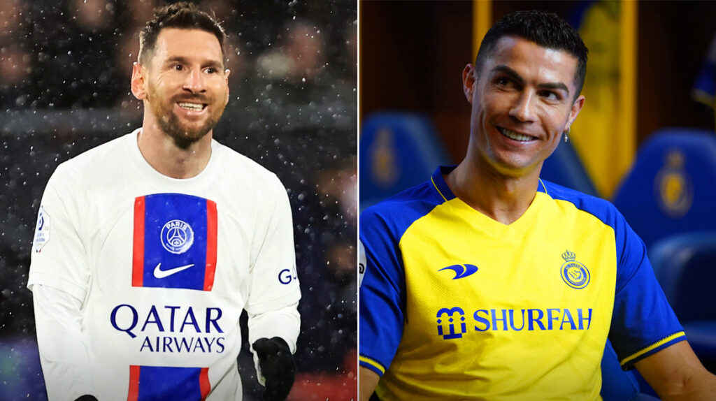 Messi y Ronaldo se enfrentarán en un amistoso en Riad