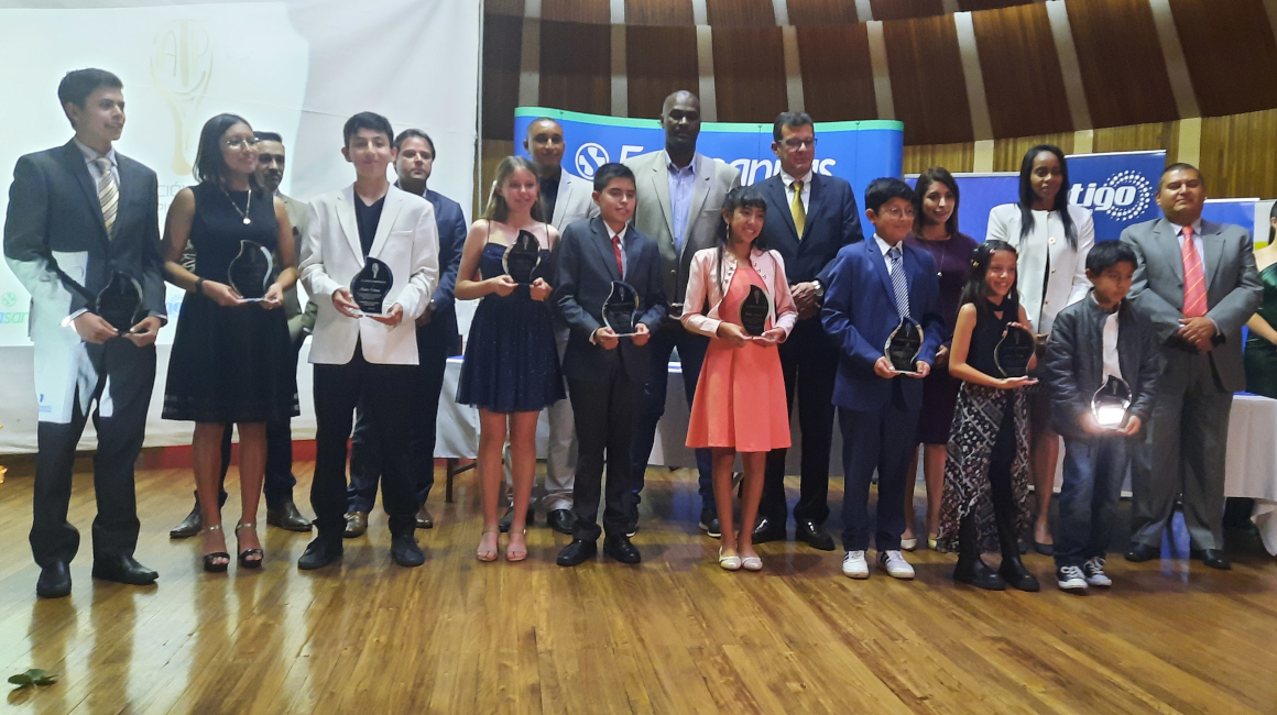 Los mejores tenistas de Pichincha fueron premiados en Quito, el 18 de enero de 2023.