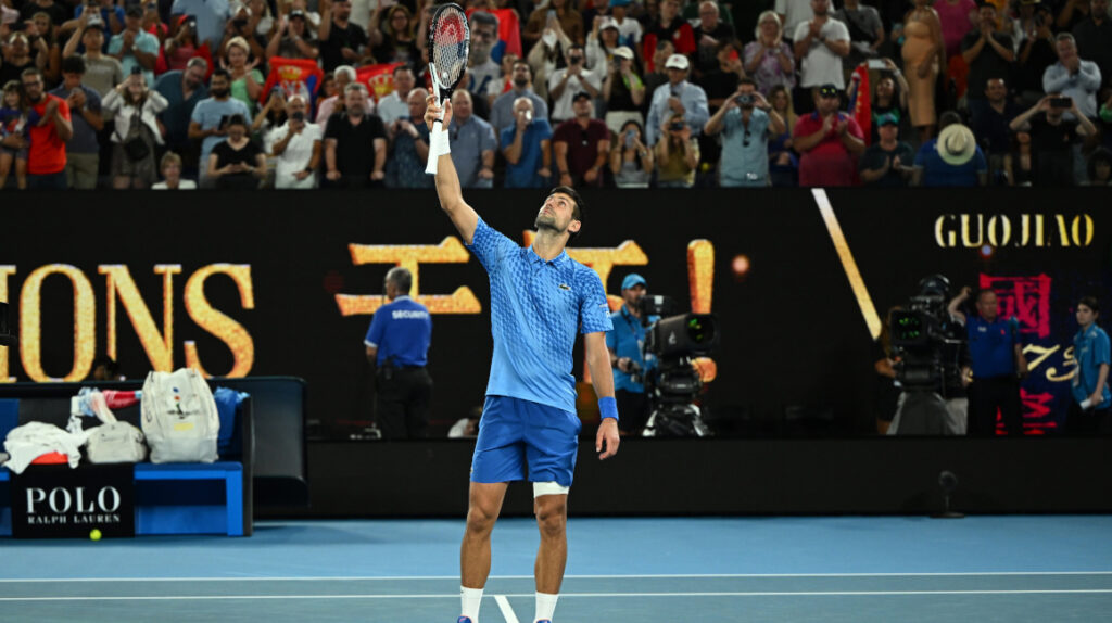 Djokovic derrota a De Miñaur y enfrentará a Rublev en cuartos de final