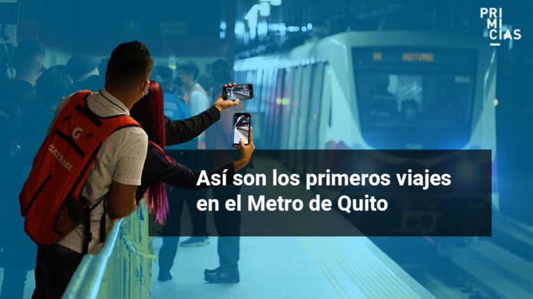 Así funciona la fase de pruebas para conocer el Metro de Quito