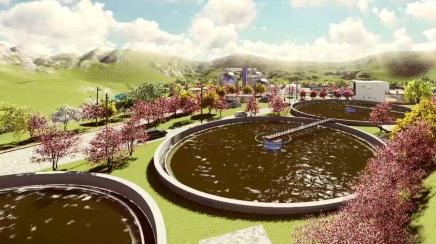 Diseño definitivo de la planta de tratamiento de aguas residuales de Guangarcucho, en Cuenca.