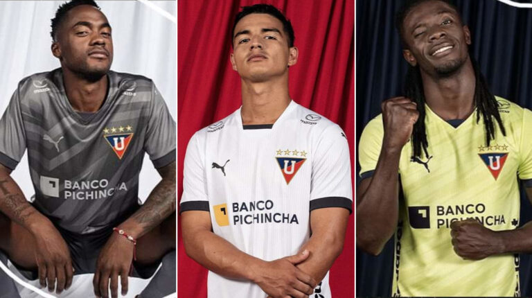 Estas son las nuevas camisetas de Liga de Quito para 2023