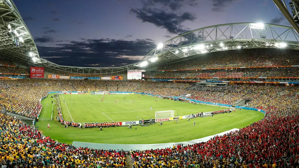 Imagen del Stadium Australia, que acogerá el primer partido del Mundial Femenino 2023.