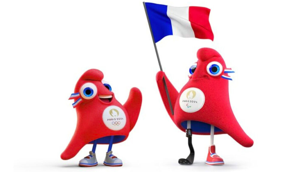 Phryge, la mascota de los Juegos Olímpicos de París 2024