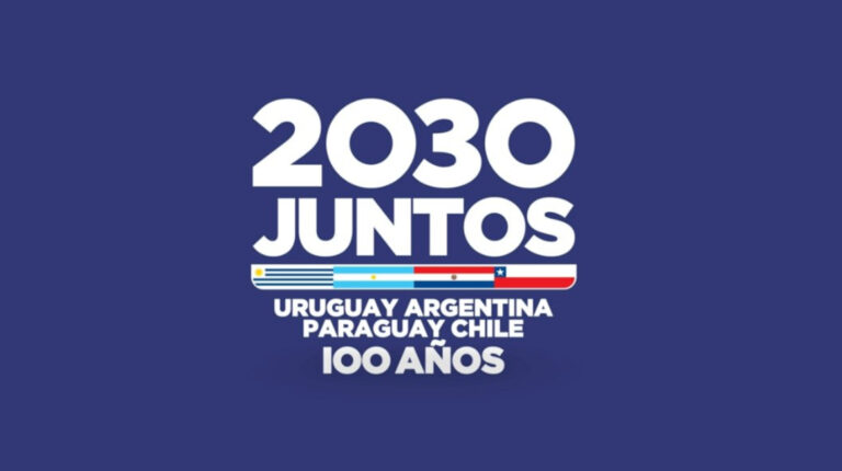 Argentina, Chile, Paraguay y Uruguay presentaron oficialmente, este martes 7 de febrero de 2023, la candidatura para organizar el Mundial 2030.