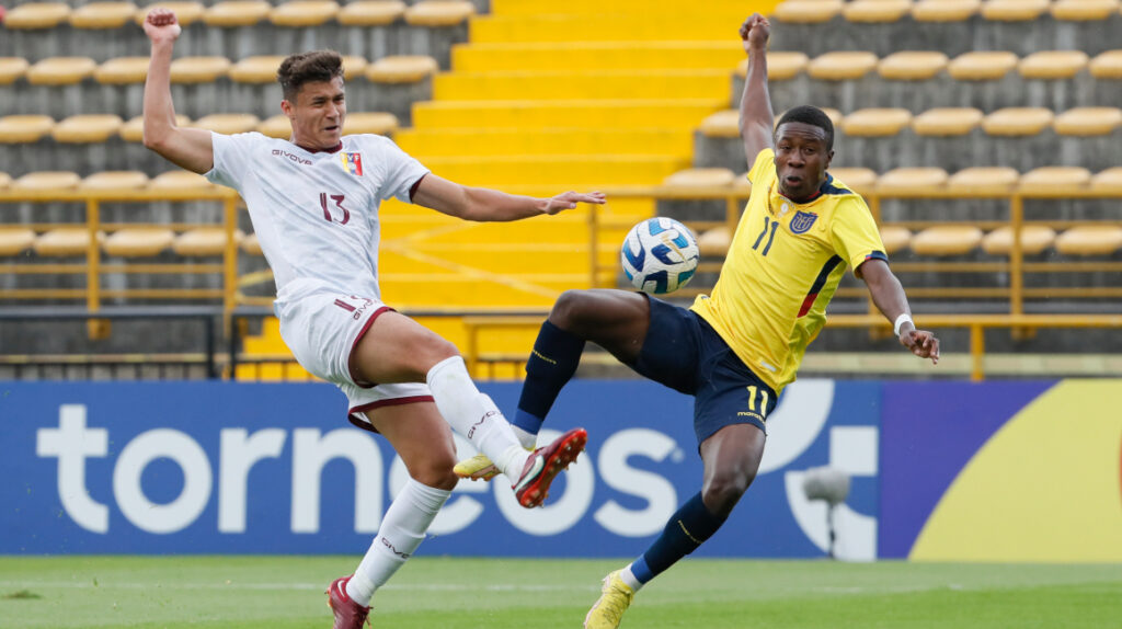 Ecuador empata con Venezuela y aún puede clasificar al Mundial Sub 20