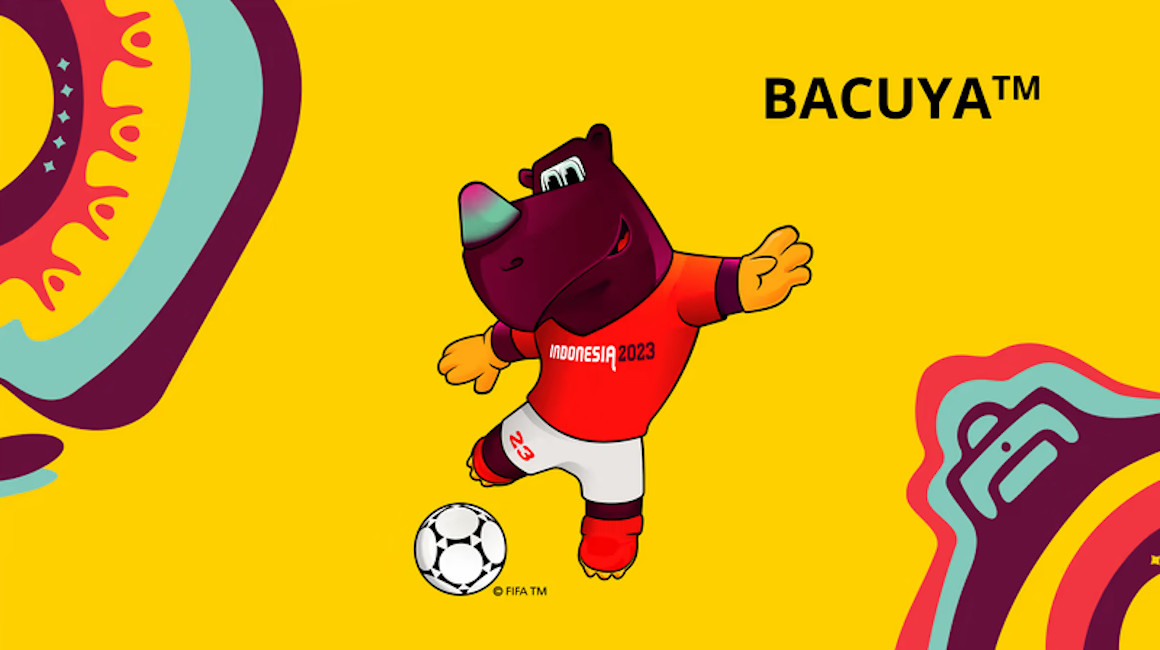 Bacuya, la mascota oficial del Mundial Sub 20 de Indonesia 2023.