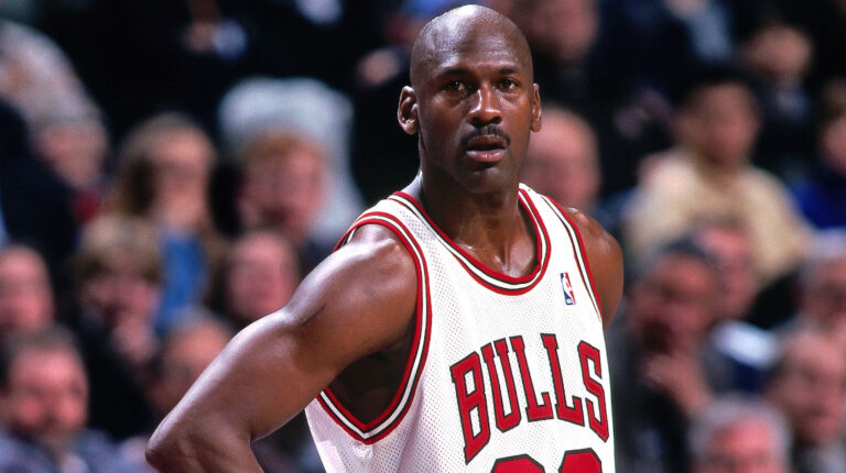 Michael Jordan, durante su período con los Chicago Bulls en la NBA.