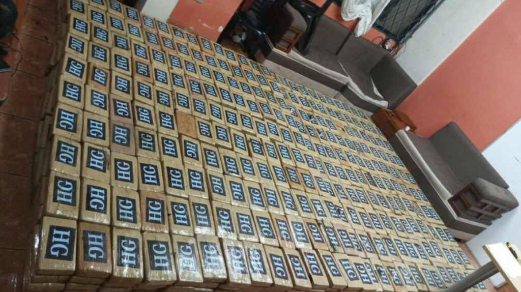 Más de una tonelada de cocaína incautada en el operativo ‘Caída Libre’