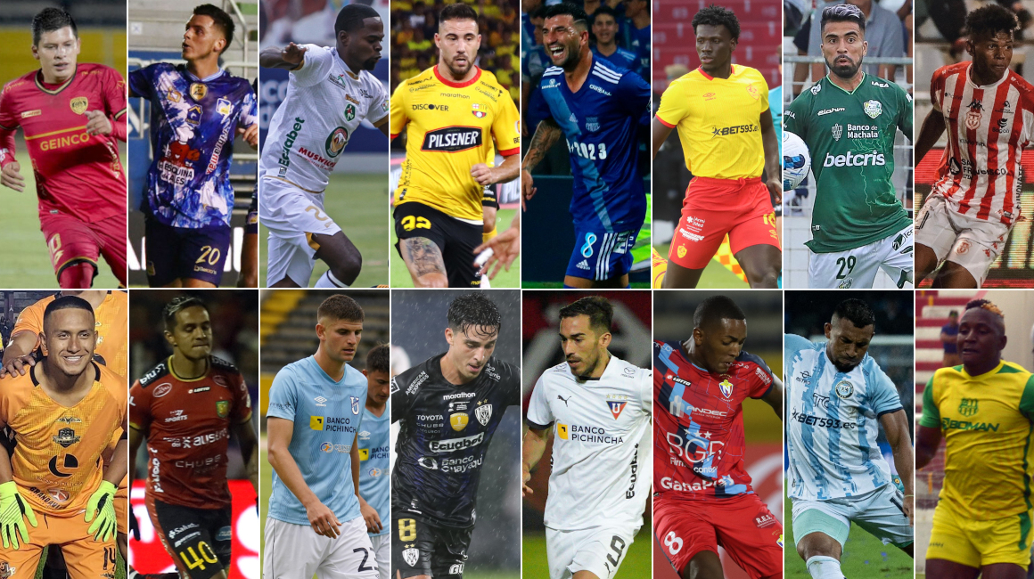 16 clubes ecuatorianos competirán en la LigaPro 2023.