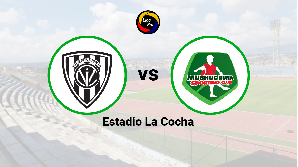 Independiente del Valle se enfrenta a Mushuc Runa en el estadio La Cocha el 25 de febrero de 2023.