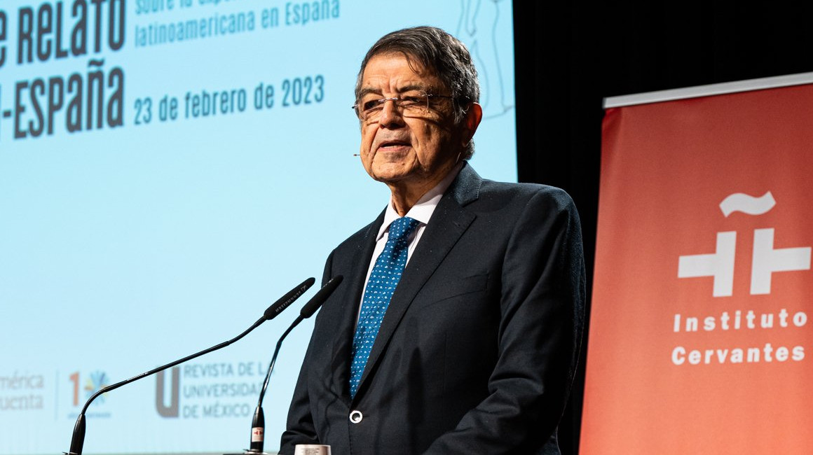 El escritor nicaragüense, Sergio Ramírez, aceptó la ciudadanía ecuatoriana, el 24 de febrero de 2023.