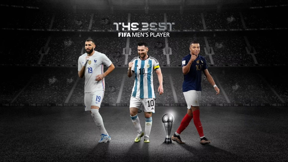 Karim Benzemá, Lionel Messi y Kylian Mbappé son los finalistas del premio The Best de la FIFA.