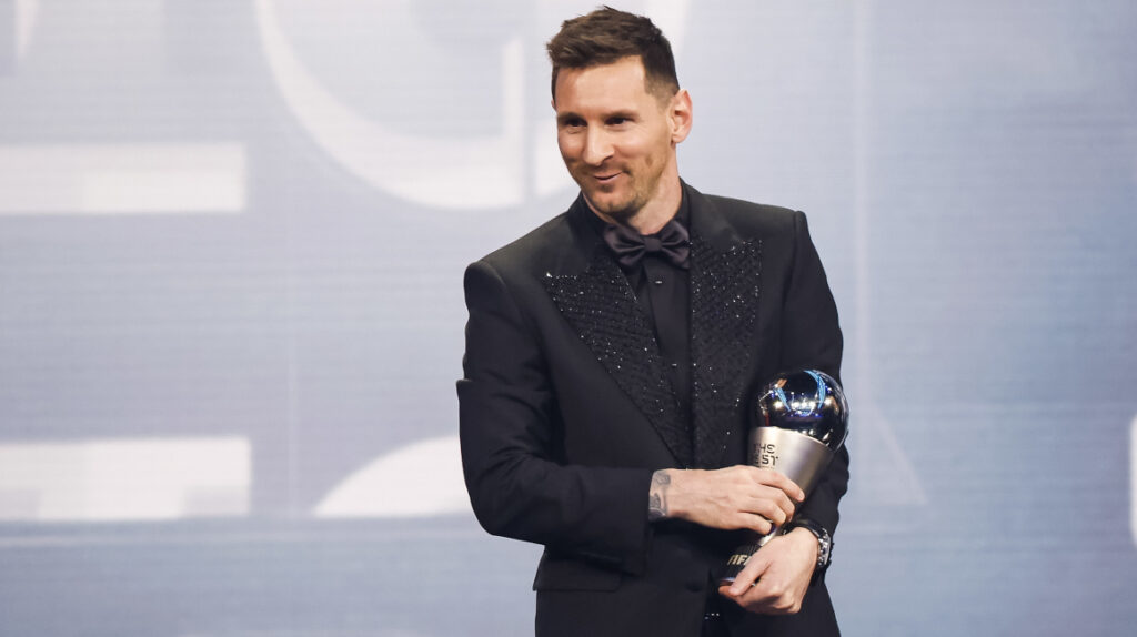 Lionel Messi gana el premio The Best a mejor jugador del año