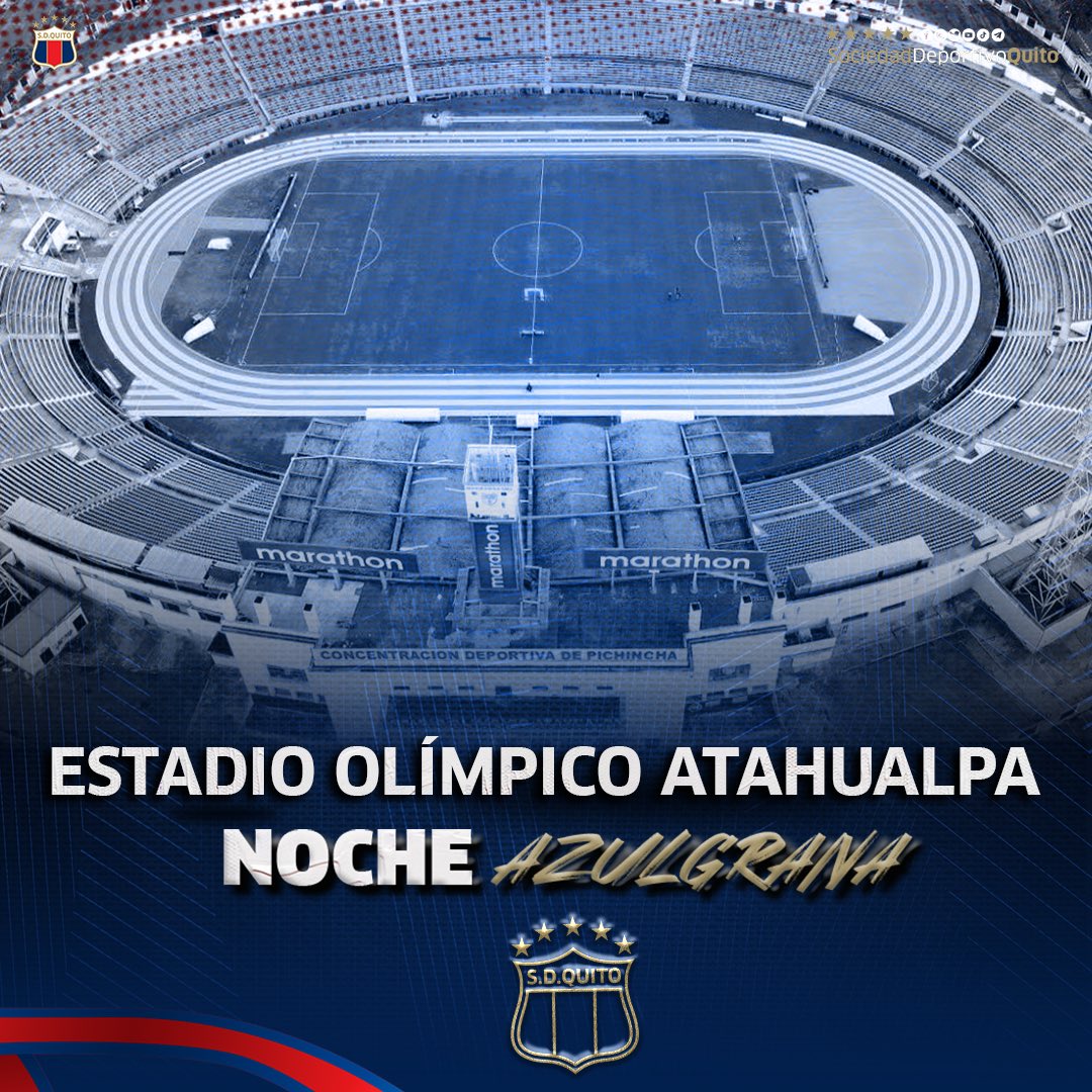 El Deportivo Quito presentará a su plantel en la Noche Azulgrana, el 11 de marzo de 2023. 