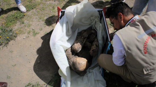 juanita momia encontrada mochila repartidor perú puno