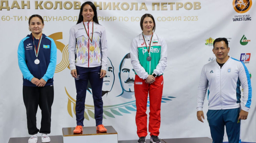 Luisa Valverde, medalla de oro en el torneo Dan Kolov en Bulgaria