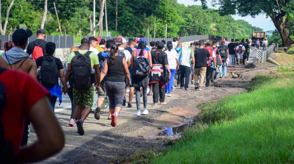 Los ecuatorianos lideran la lista de migración irregular a México por primera vez.