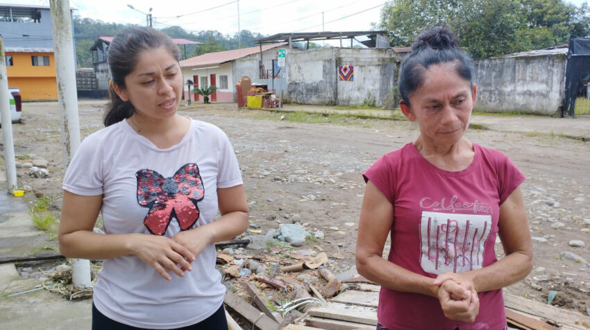 Elvia Ortega y su hija Tatitana hablan sobre la tragedia. 