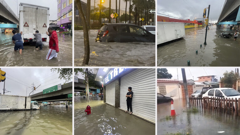 Video: Imágenes de los daños causados por las inundaciones en Guayaquil