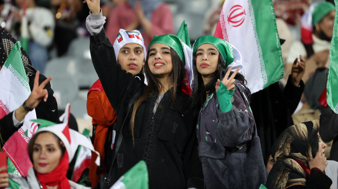 Irán mujeres fútbol
