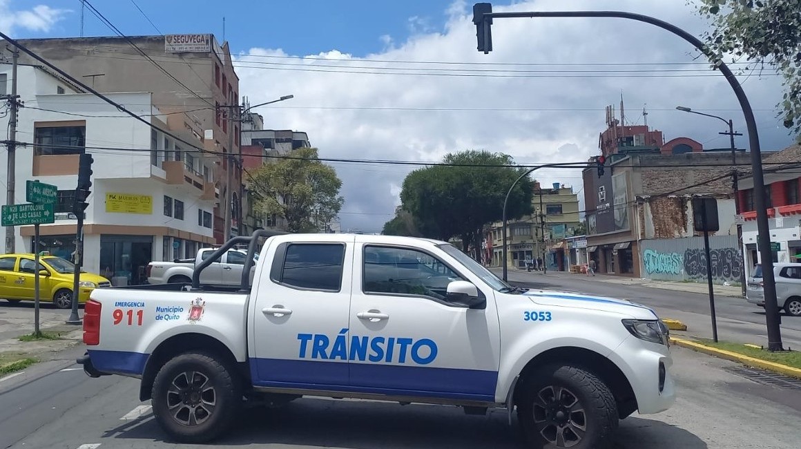 La AMT aplicará varios cierres viales este 26 de marzo, en Quito, por la carrera Policía Héroe de Paz.