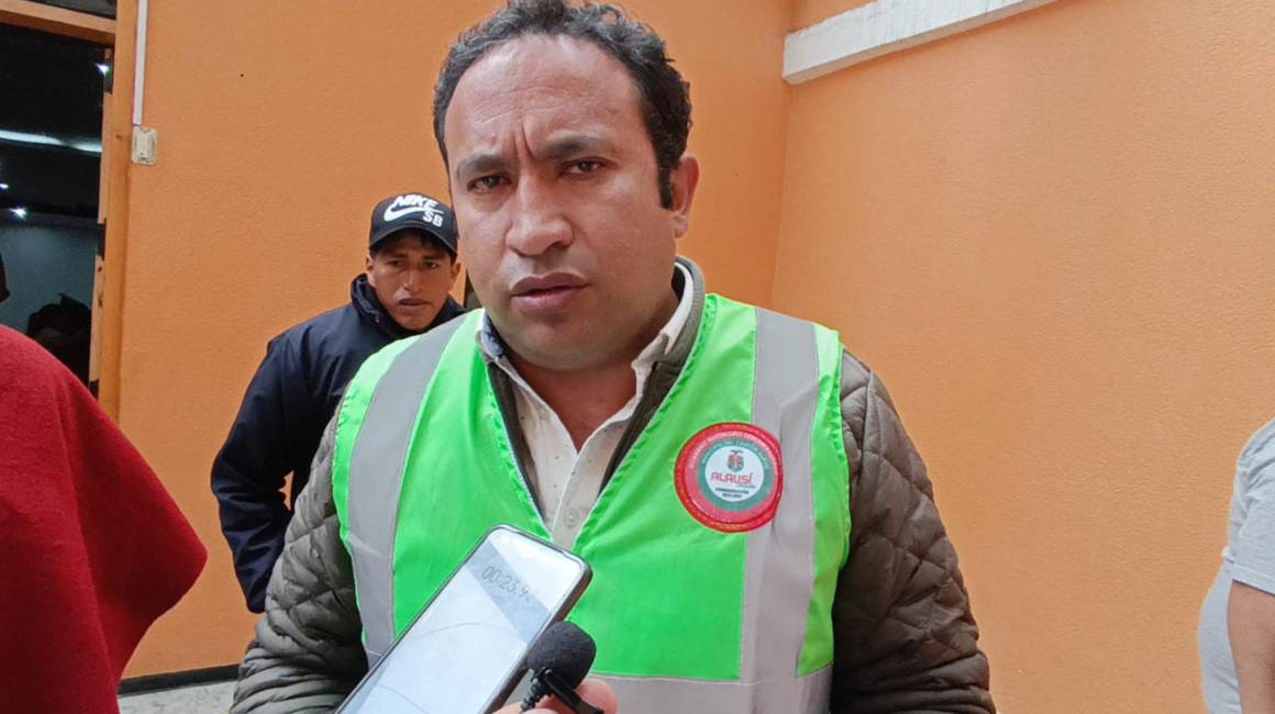 Rodrigo Rea alcalde de alausi entrevista deslizamiento