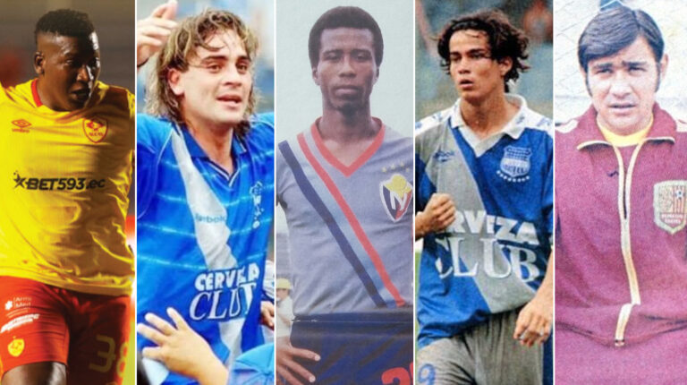 Jhon Jairo Cifuente, Carlos Alberto Juárez, Ermen Benítez, Iván Kaviedes y Ángel Liciardi están entre los jugadores que han llegado a los 100 goles en la Serie A ecuatoriana.