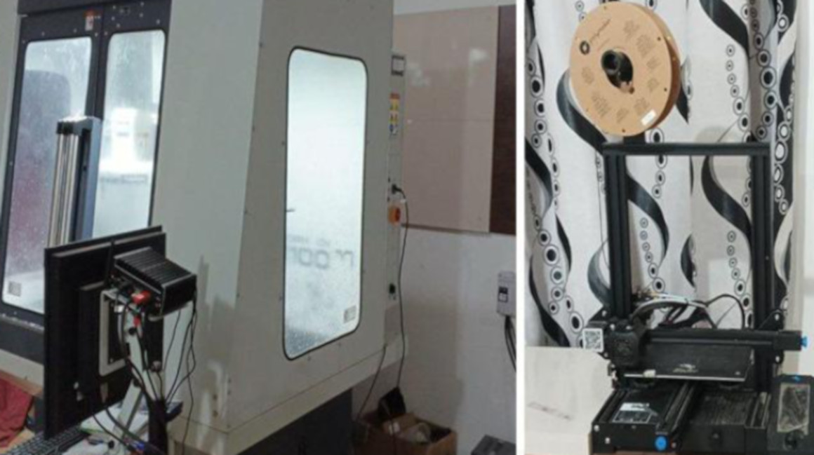 Impresora 3D utilizada por una organización delictiva para replicar armas, en Manabí.