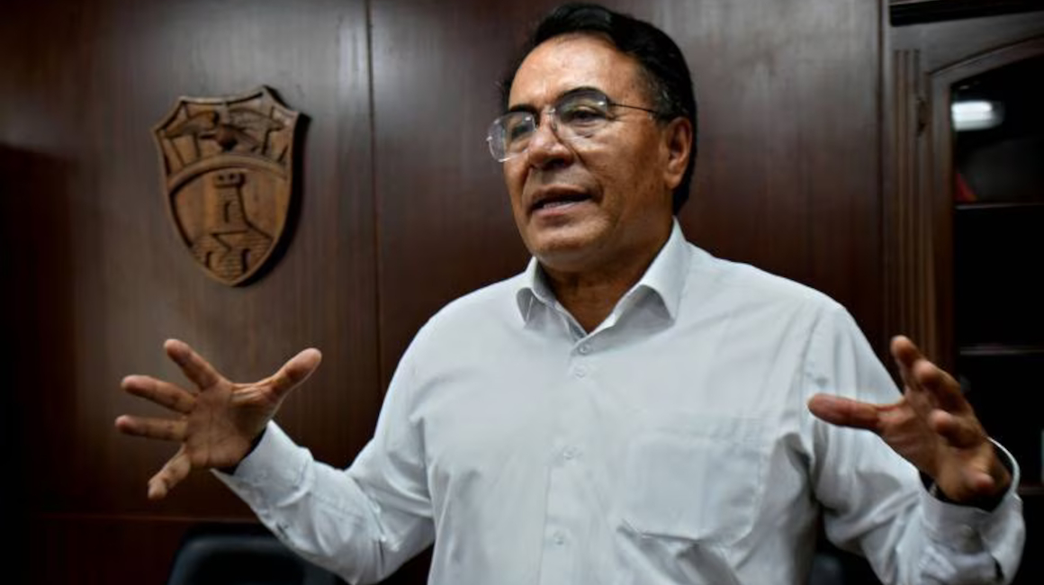 Jaime Ruiz presentó la renuncia a la presidencia de la Concentración Deportiva de Pichincha, el 18 de abril de 2023.