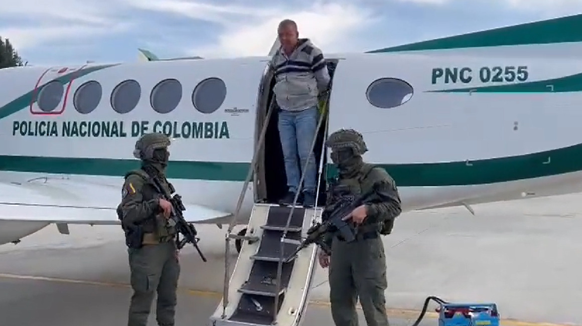Juan Guillermo Naranjo Henao fue detenido el 18 de abril de 2023, en Colombia, por narcotráfico.