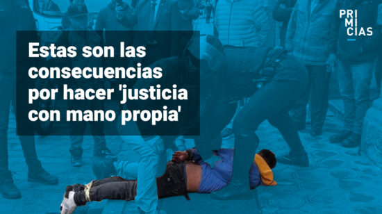 Justicia por mano propia contra delincuentes en Ecuador
