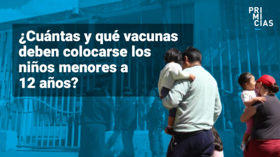 Vacunación infantil, qué vacunas deben colocarse los niños menores a 12 años