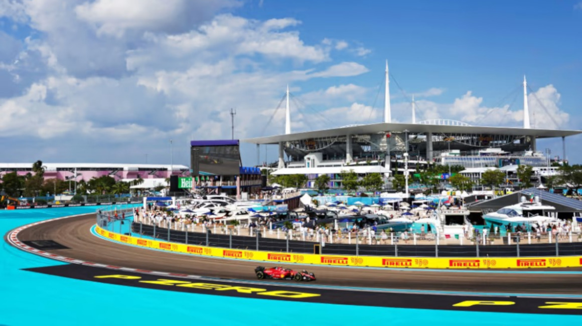 Circuito del Gran Premio de Miami de la Fórmula 1.
