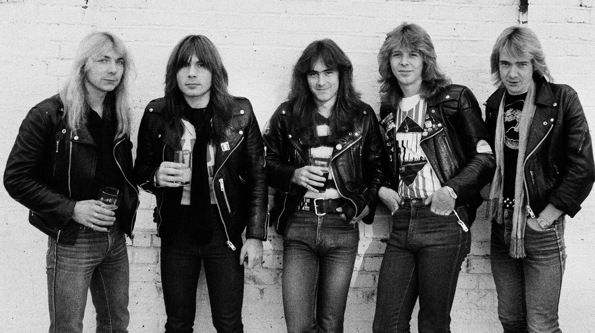 Formación de Iron Maiden en 1982.
