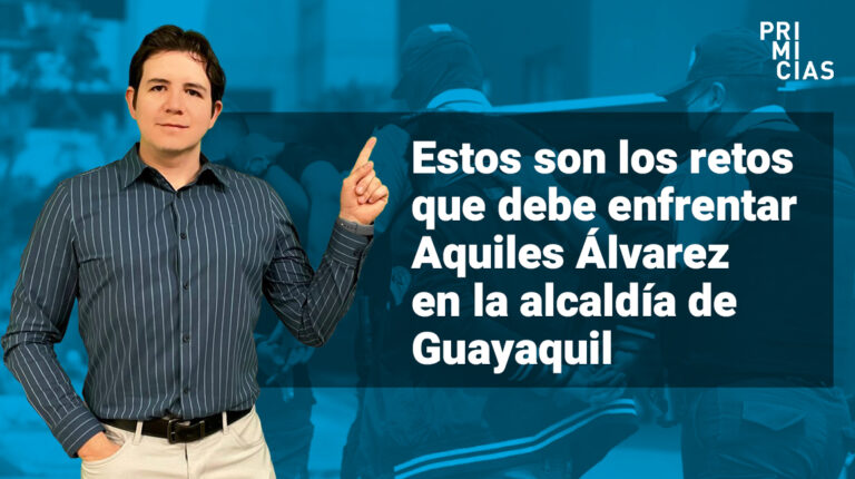 Los retos de Aquiles Alvarez, el nuevo alcalde de Guayaquil