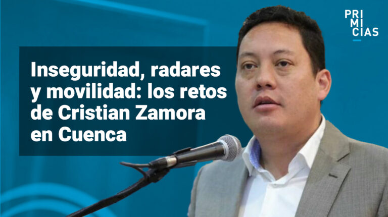 Cristian Zamora, nuevo alcalde de Cuenca